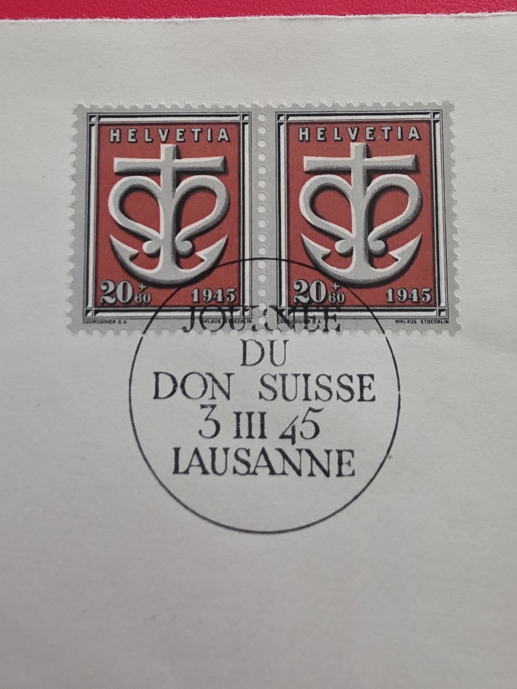 Tutti i francobolli: 1945. Sondermarken – Usato da Bern venduto da Kocholo 8
