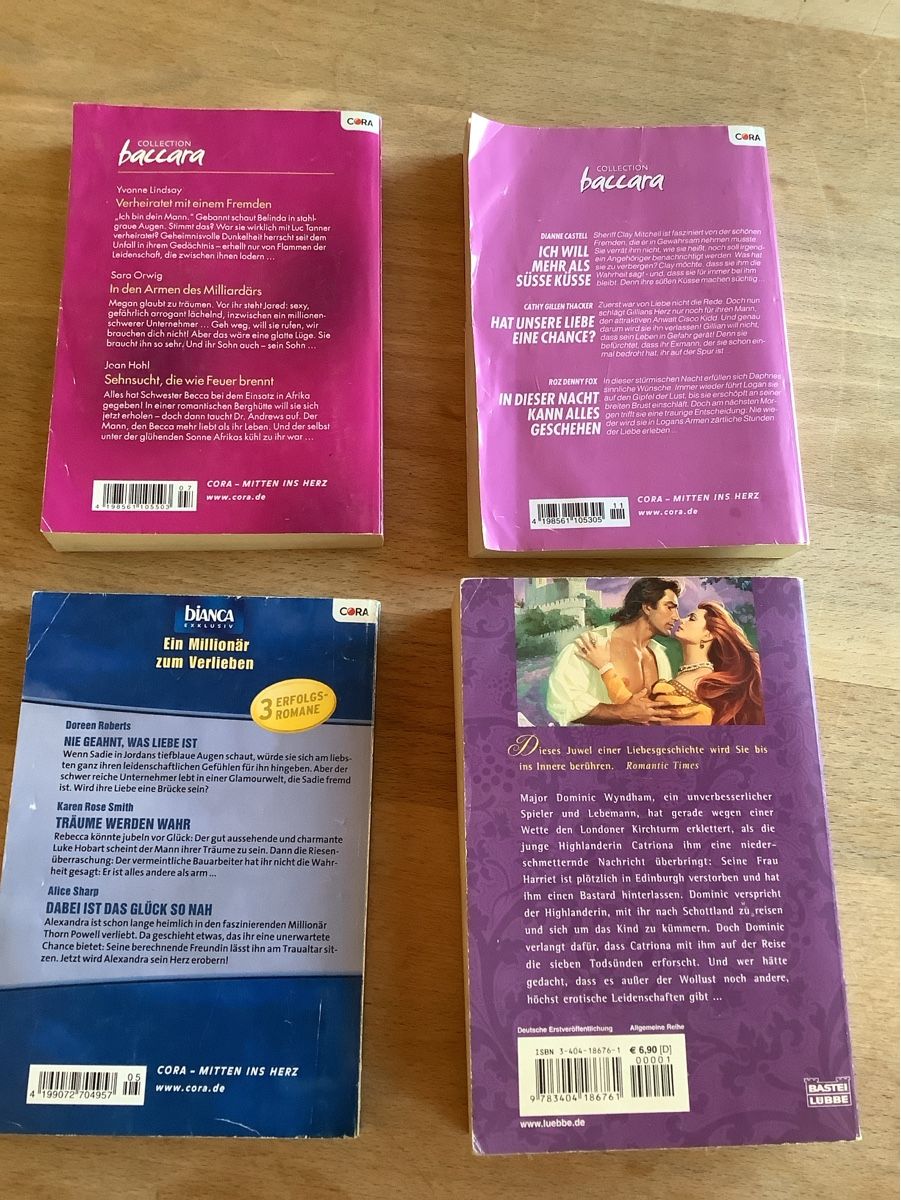 Livres: Liebesromane im Paket – D'occasion à Saas-Balen par kircin 1