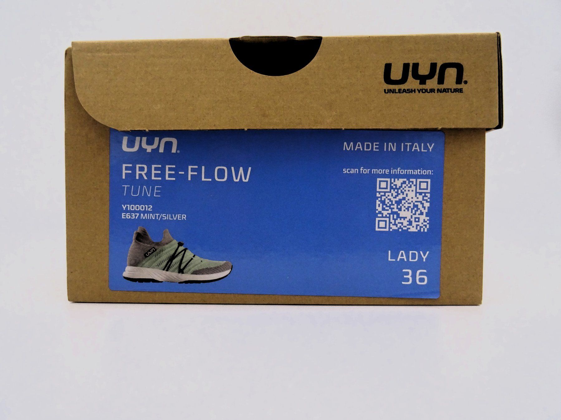 UYN Scarpe da donna: UYN FREE-FLOW TUNE, MINT/SILVER, GR. 36 – Nuovo (secondo la descrizione) da Winterthur venduto da Restwert_Winterthur 7