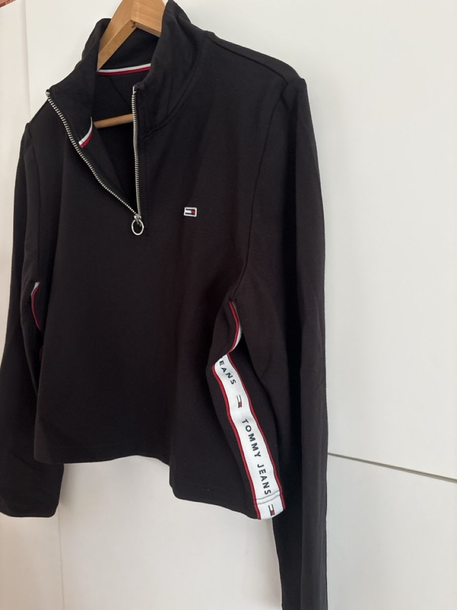 Tommy Hilfiger Maglioni & Felpe: Tommy Hilfiger Pull Noir Zippé Taille L - ! – Nuovo (secondo la descrizione) da Pully venduto da kaba07 2