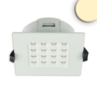 LED Einbaustrahler, Weiss, 11 cm x 11 cm