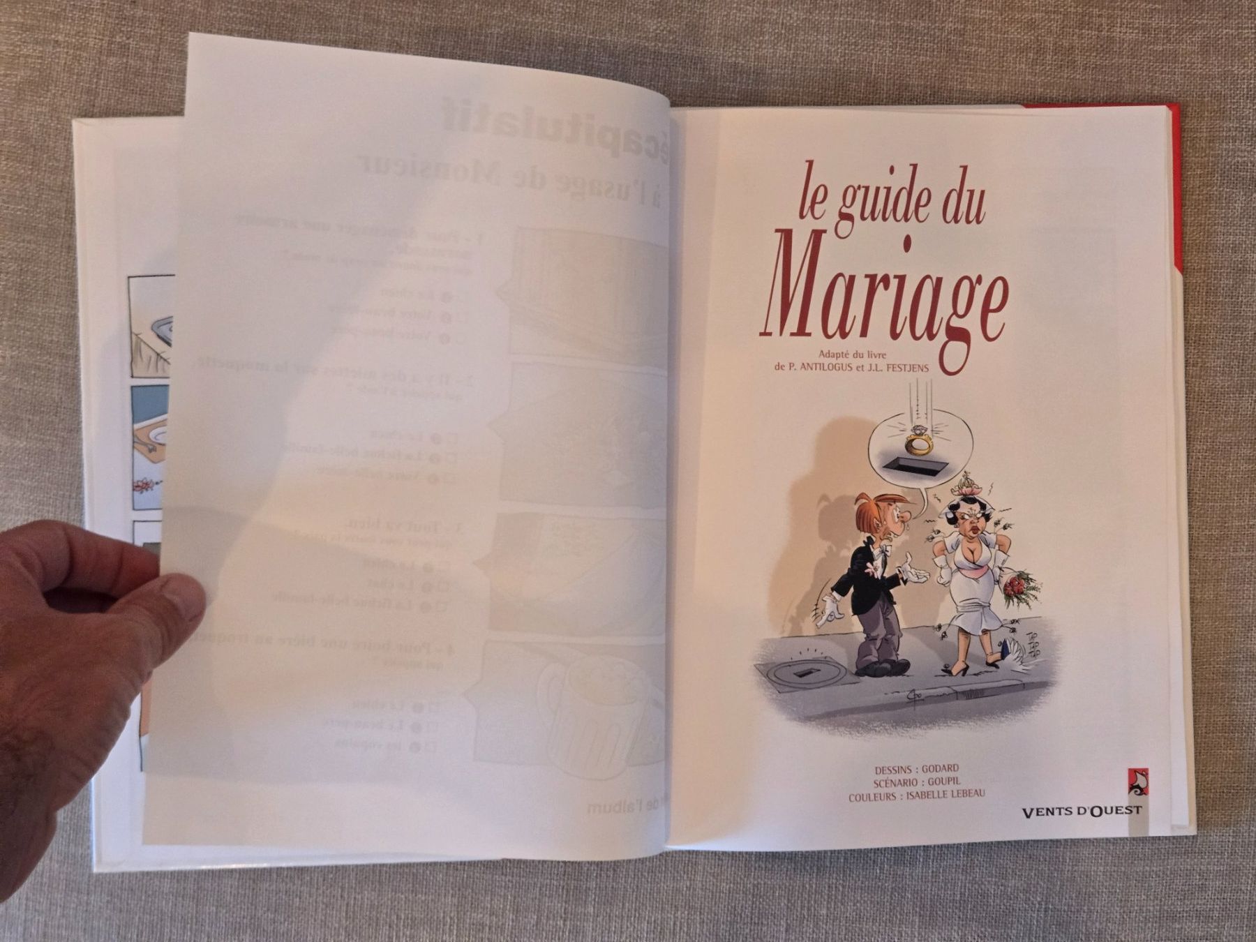 Comics: Le guide du Mariage en BD – Gebraucht aus Crémines von Blakedrake 4