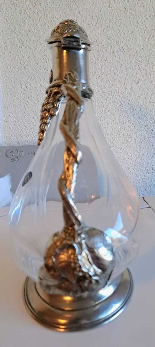 Caraffe: ELEGANTE WEINKARAFFE - KRISTALLGLAS – Nuovo (secondo la descrizione) da Baden venduto da NicMeier 4
