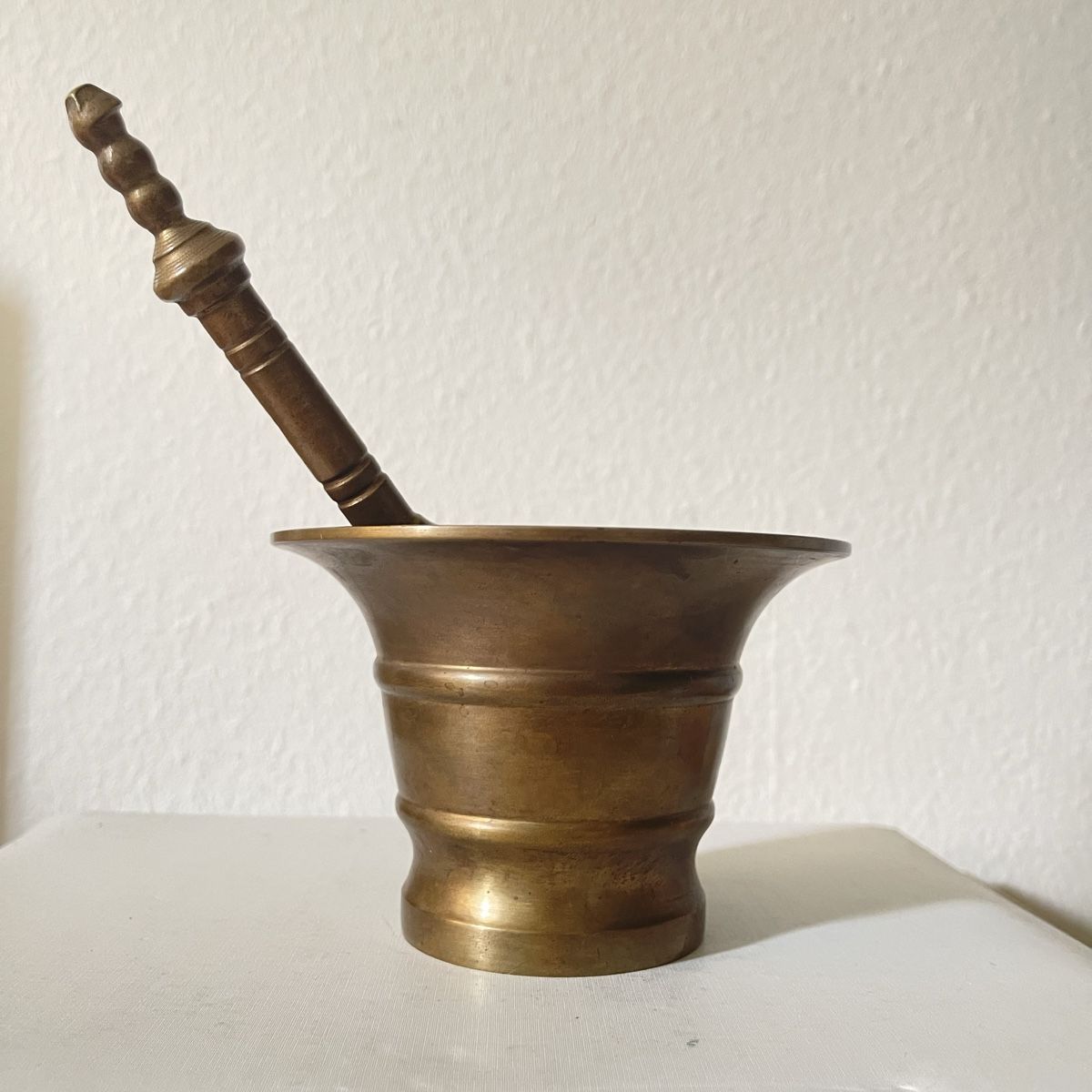 Altro per cucinare: Vintage große messing Mörser und Stößel – Usato da Bern venduto da dek_7bjd 1