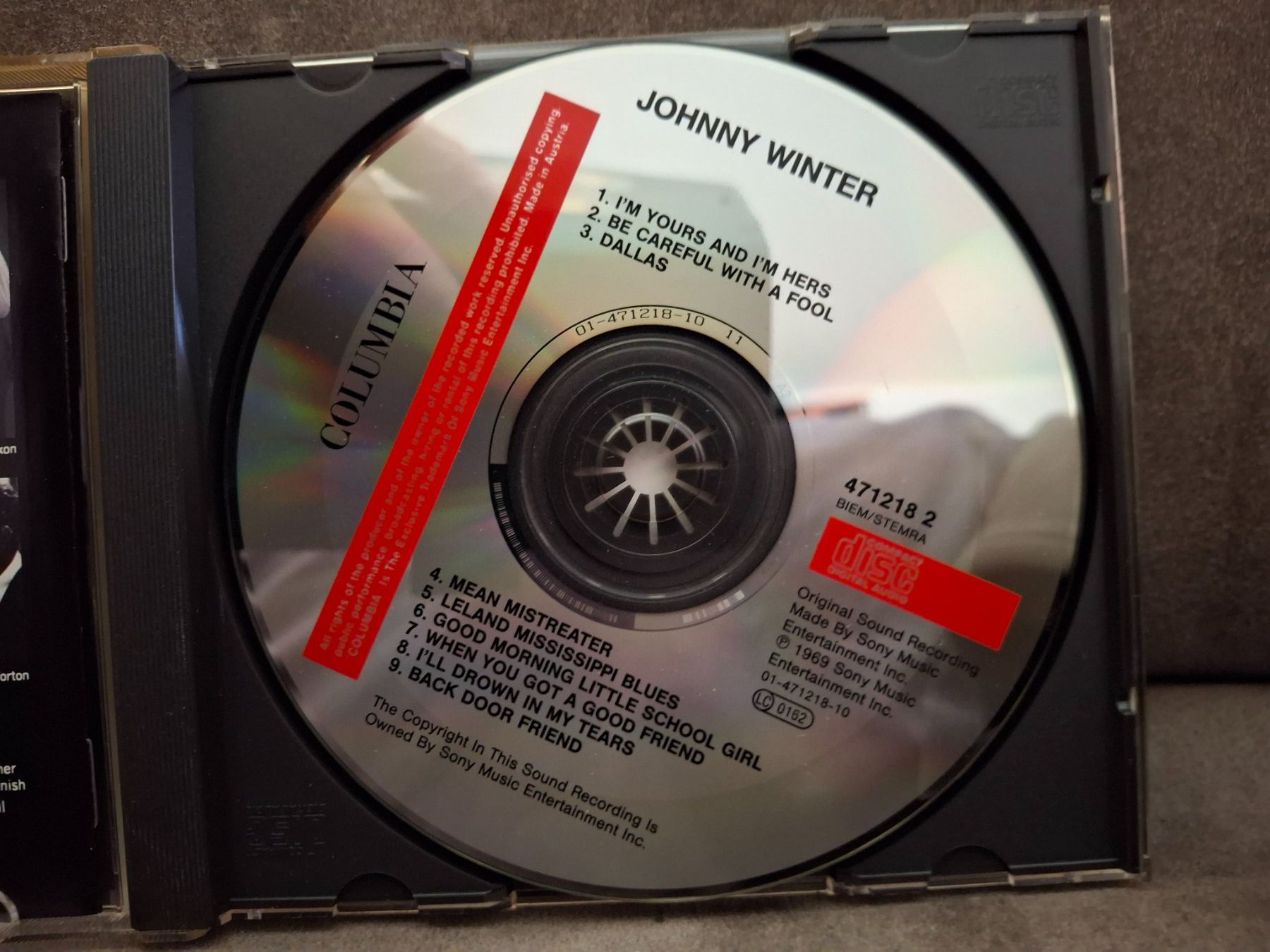 CDs: Johnny Winter - Johnny Winter – D'occasion à St.Gallen par jalamusic 2