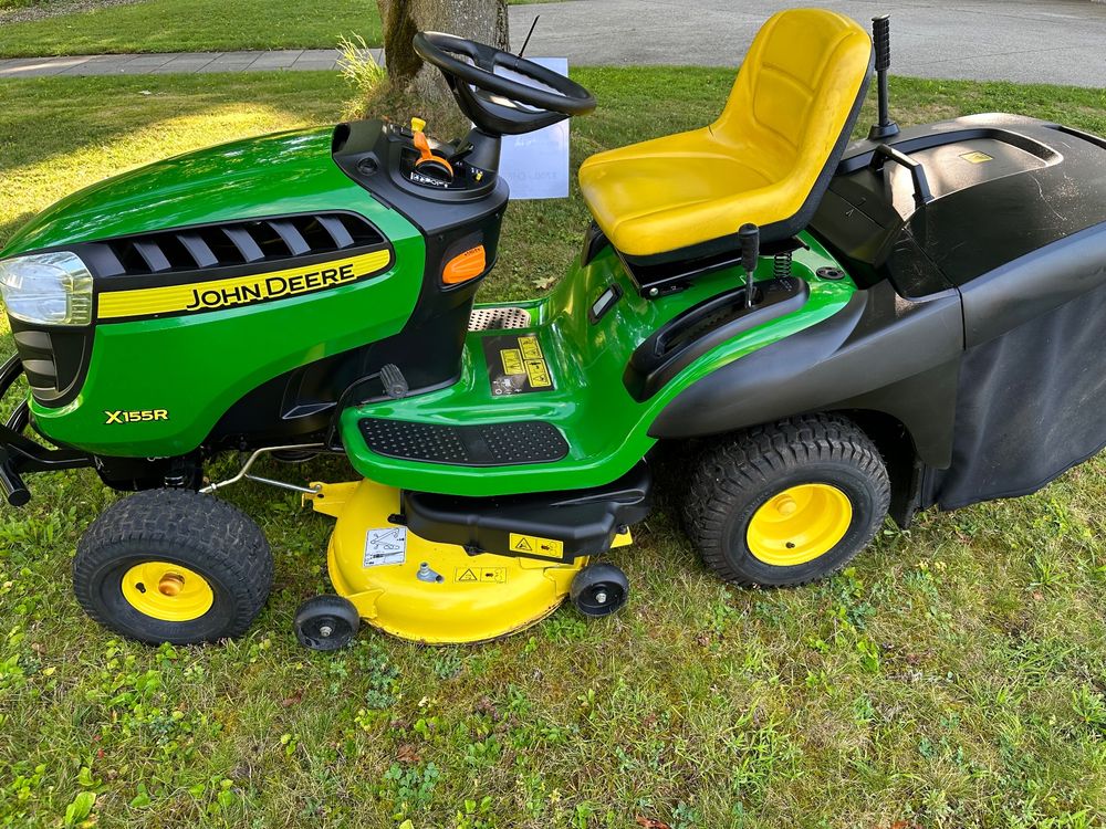 Rasentraktor John Deere X155R Kaufen auf Ricardo
