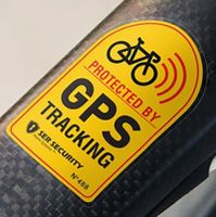 GPS Velo Tracking Aufkleber - Schütze dein Fahrrad!