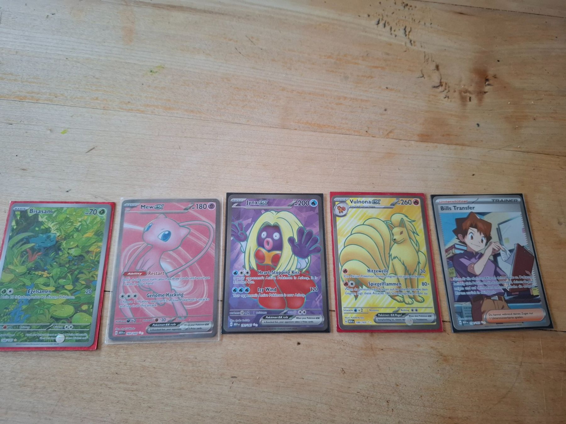 Pokémon Carte collezionabili: 5  Pokémon Karten von mew 151 – Usato da Winikon venduto da Puluh