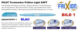 Pilot Leuchtstift Marker *** Frixion LIGHT SOFT *** BLAU