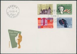 1958 - Werbemarken - Ersttagsbrief FDC ET - italienisch • it