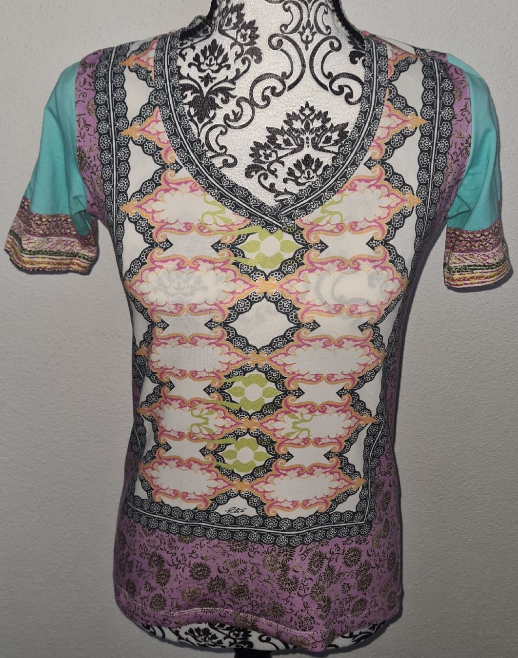 Etro T-shirt: Etro Milano Damen t-shirt gr. IT 44 – Usato da Nebikon venduto da Draga25
