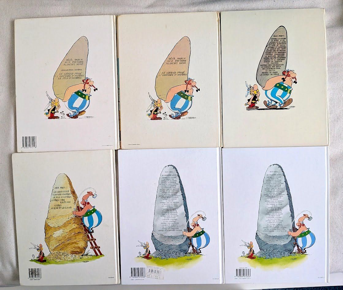 Fumetti: Lot 6 BD "ASTERIX " – Usato da Genève venduto da popsetivoire170 1