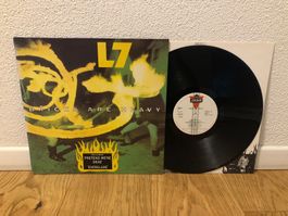 L7 - BRICKS ARE HEAVY LP ORIG EU 1992 GRUNGE ROCK