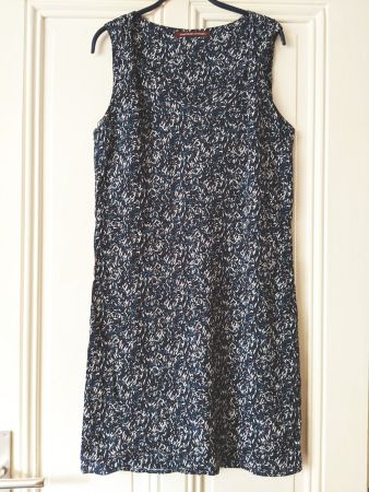 COMPTOIR DES COTONNIERS : Robe d'été imprimé bleu 40-42