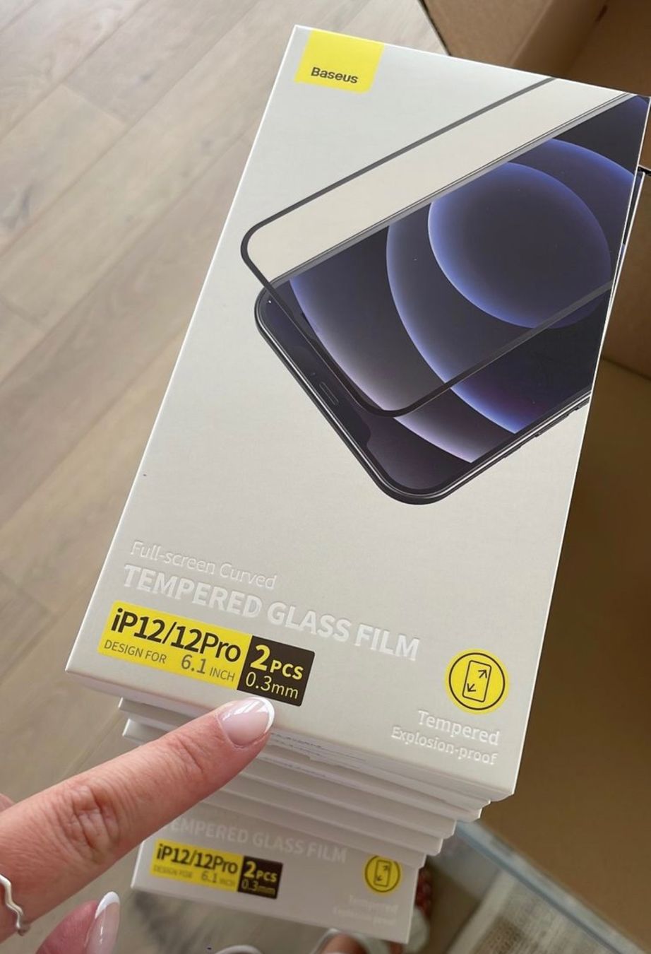 Ritocchi & pellicole di protezione: iPhone 12 Pro Schutzfolien – Nuovo e nell'imballaggio originale da Rotkreuz venduto da JMVERKAUF 1