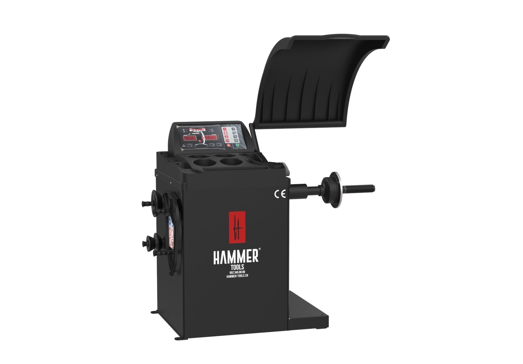 Tutte le macchine: HALBAUTOMATISCHE RADAUSWUCHTMASCHINE – Nuovo e nell'imballaggio originale da Ramsen venduto da HammerTools 1