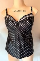 LASCANA, Tankini-Top Grösse 40C, Farbe Schwarz/Weiss