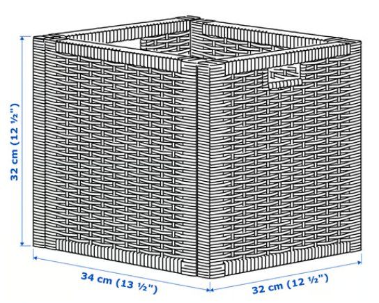 Ikea Sonstiges für Haushalt & Wohnen: IKEA BRANÄS Rattankörbe 4er Set – Gebraucht aus Herznach von rom_9rks 3