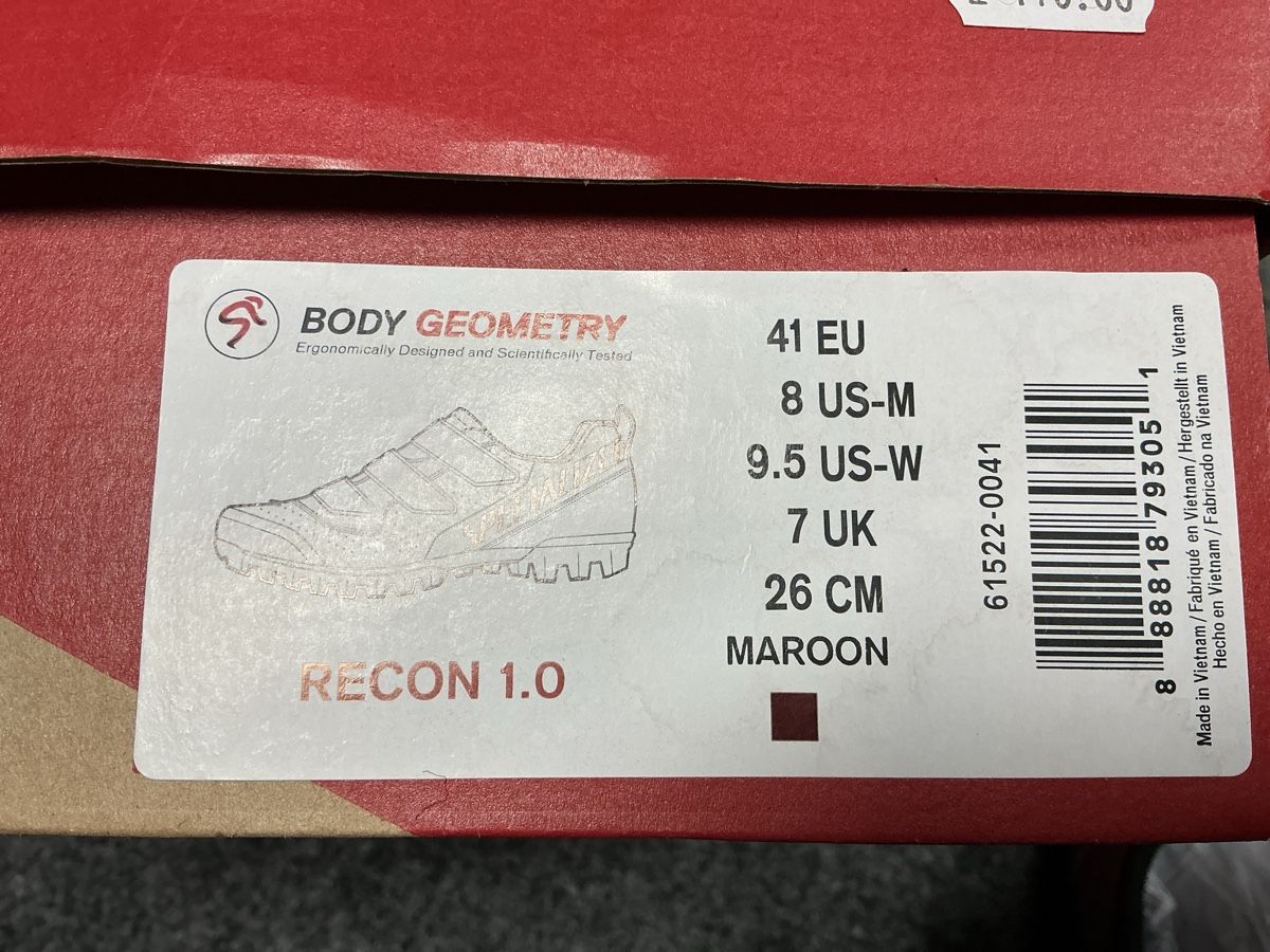Specialized Scarpe da uomo: Specialized Recon 1,0 Taille 41 – Nuovo e nell'imballaggio originale da Borex venduto da b-cycle 2