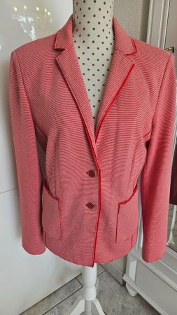 Shirtjacke Blazerjacke Blazer Gr. 42 White Label Rot