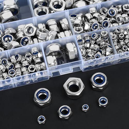 Componenti elettronici: Sicherungsmuttern M3,M4,M5,M6,M8,M10,M12 Sortiment – Nuovo e nell'imballaggio originale da Hundwil venduto da Mr.Wong 5