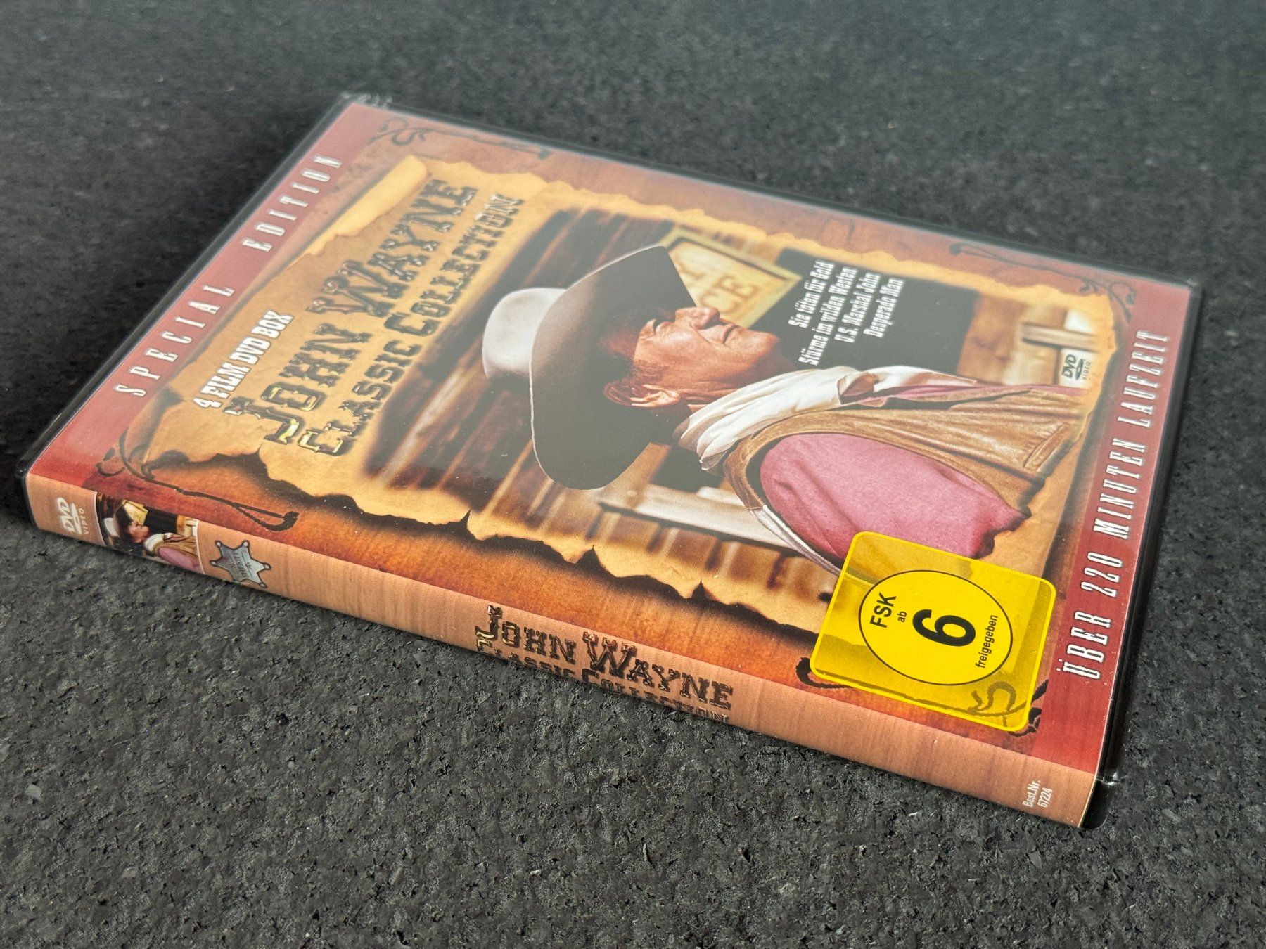 Tutti i DVDs: John Wayne Classic Collection 4 filme DVD Box DE/EN – Usato da Fribourg venduto da tschjoly 5