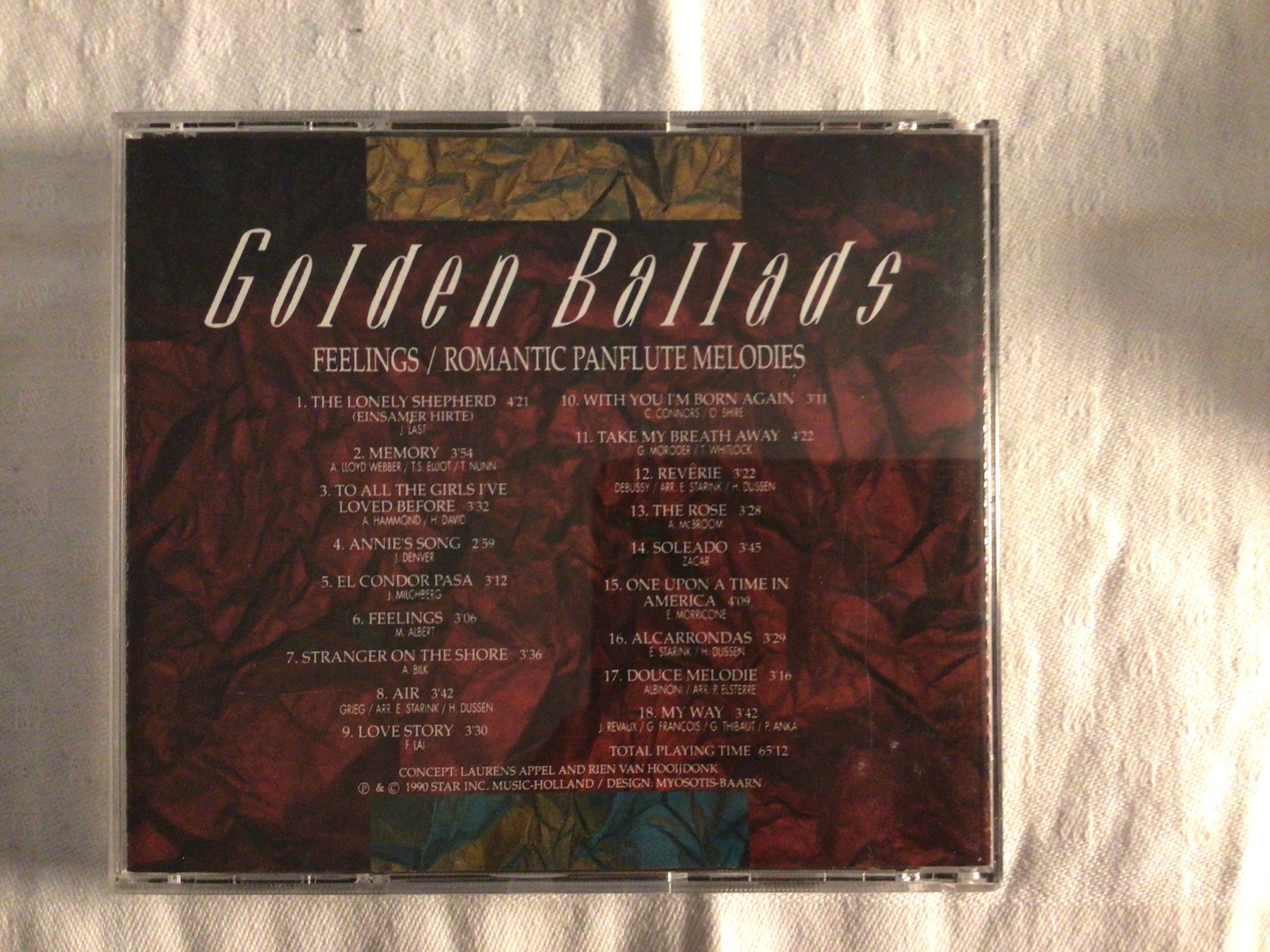 CD: GOLDEN BALLADS, 5 CDs, 1990 – Usato da Steinach venduto da Quarkie 2