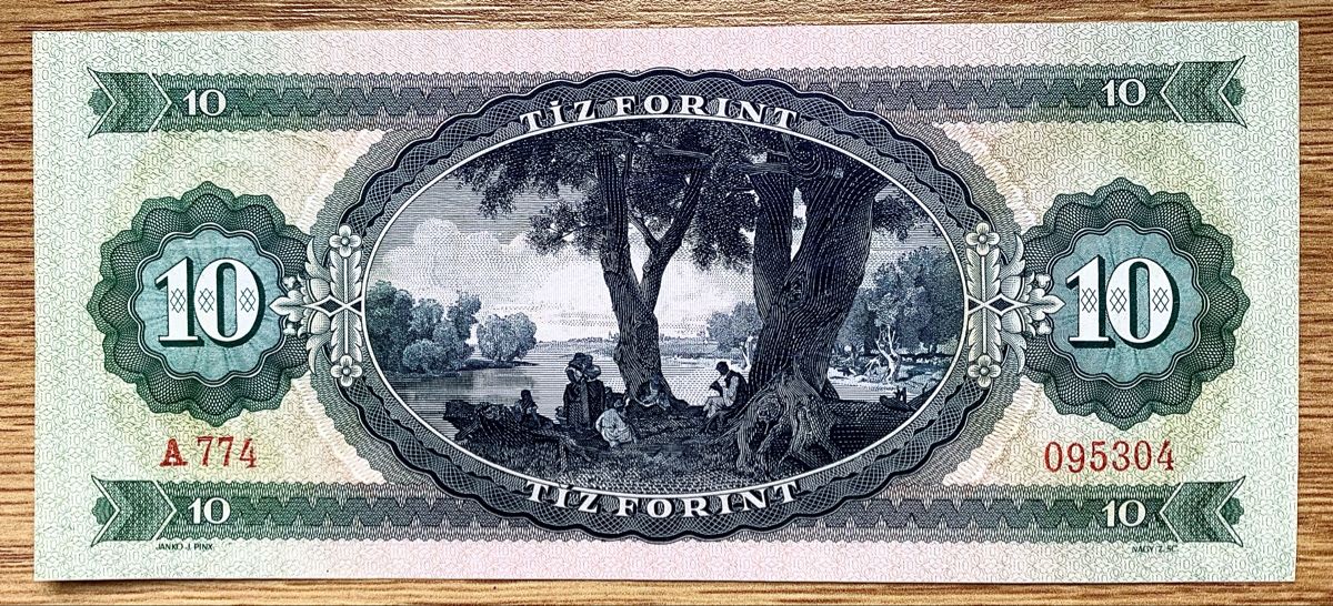 Banknoten: 10 Forint Ungarn 1969!!! aUNC!!! – Neu (gemäss Beschreibung) aus Oberentfelden von NunoLouro 1