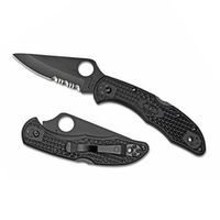 Spyderco Delica 4 Lightweight Schwarz