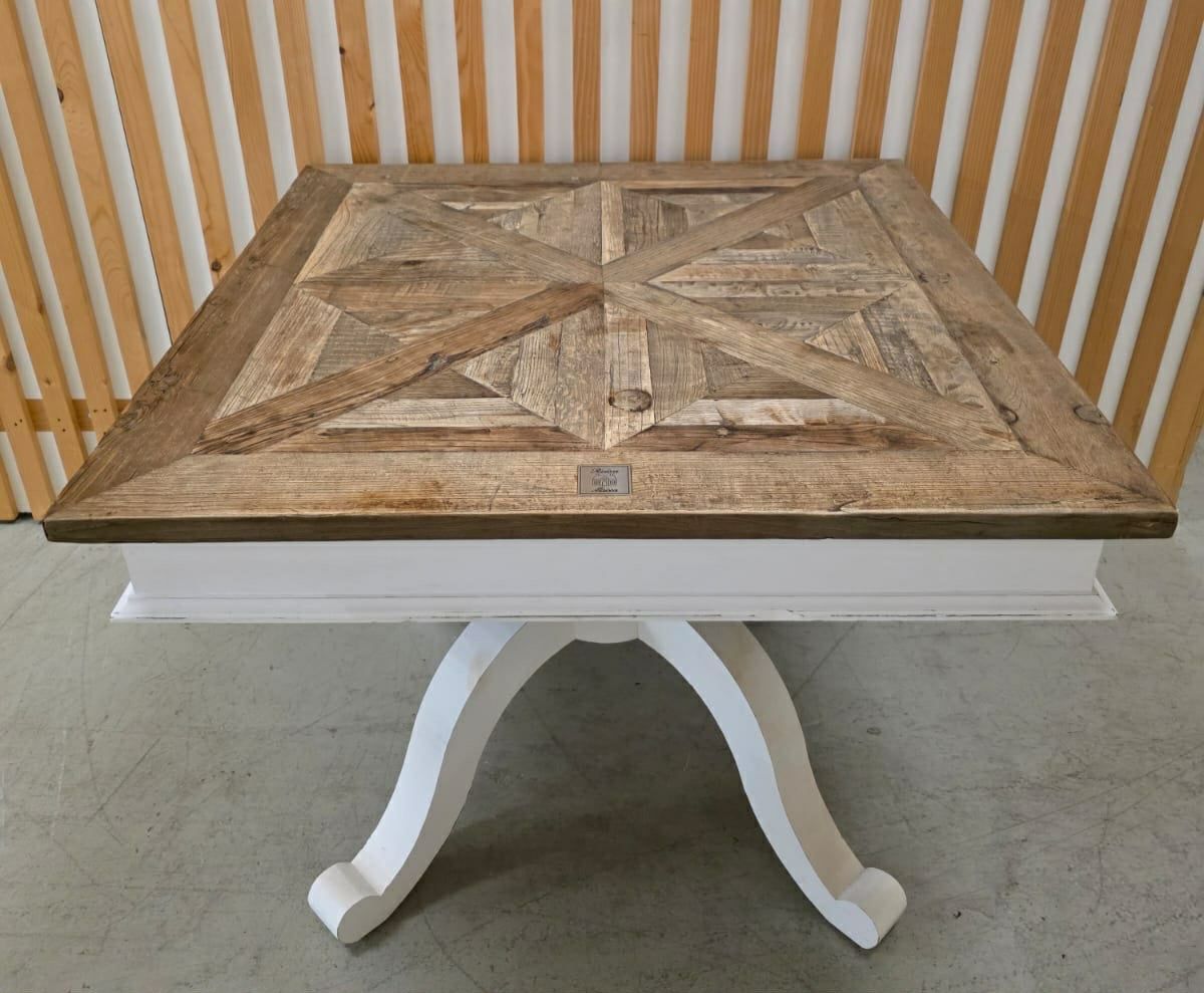 Riviera Maison Tische: Esstisch Château Belvédère, 100x100 cm – Neu (gemäss Beschreibung) aus Weggis von bdrm48 5