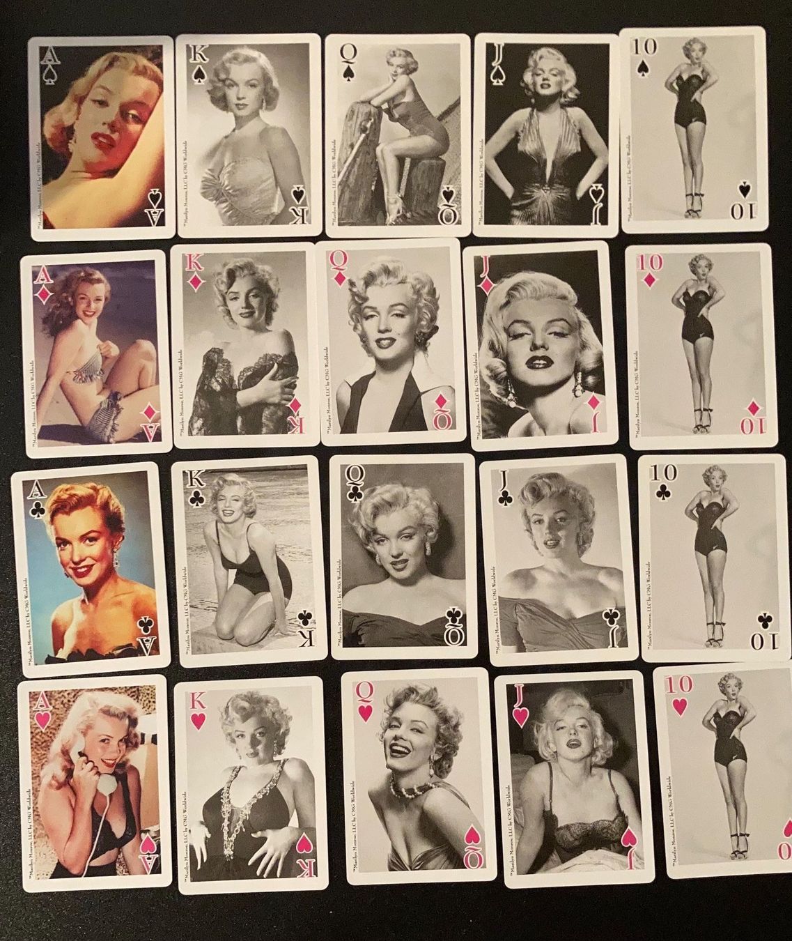 Giochi: Spielkarten Marilyn Monroe – Nuovo e nell'imballaggio originale da Einsiedeln venduto da Brocki59 1