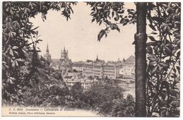 LAUSANNE Cathédrale et Château