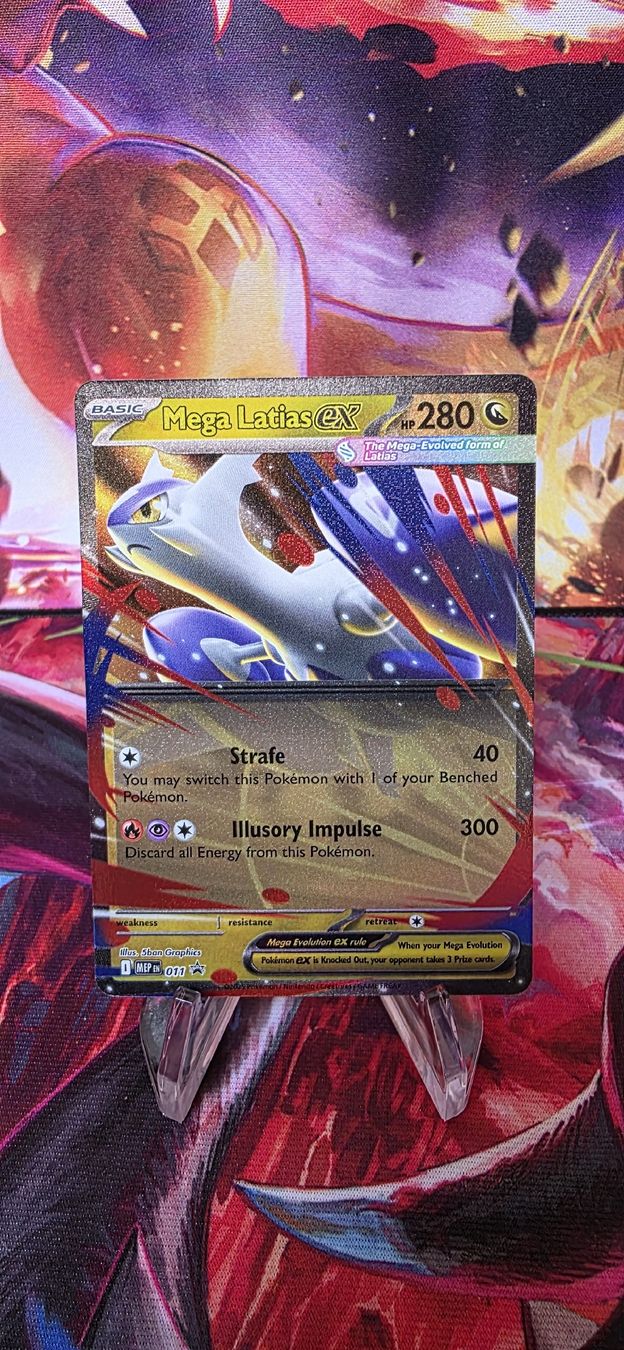 Pokémon Carte collezionabili: Mega Latias ex 011 Mega Evolution Promos MEP – Nuovo (secondo la descrizione) da Frutigen venduto da Sinnohan_Zorua