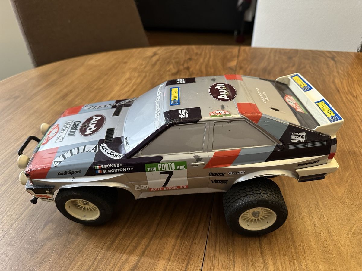 Tamiya Modellismo RC: Tamiya Audi Quattro Rally 58036 – Usato da Uerkheim venduto da Crank99 1