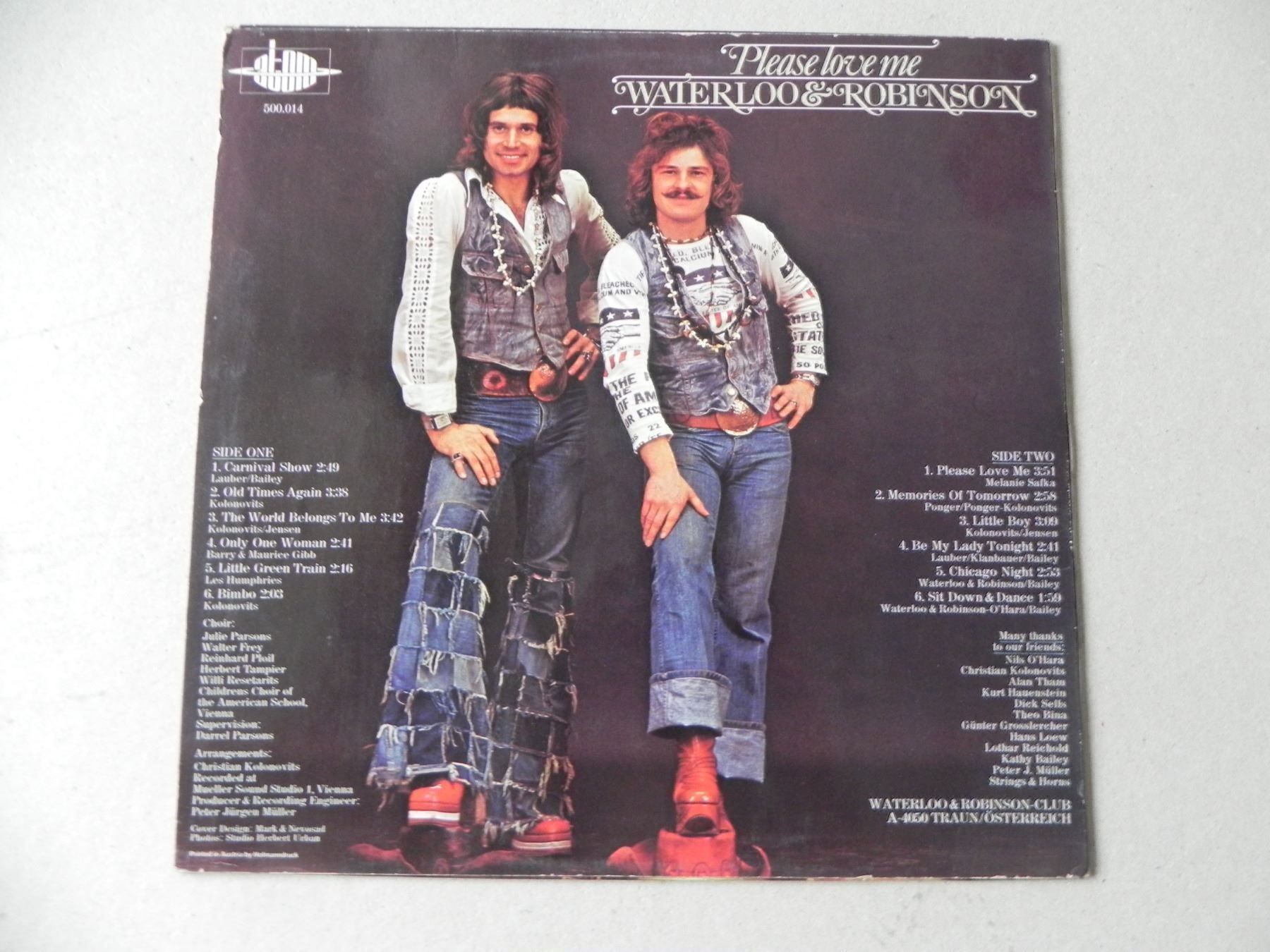 Autographes: LP Autogramm Waterloo & Robinson 1975 – D'occasion à Siebnen par krimsie 1