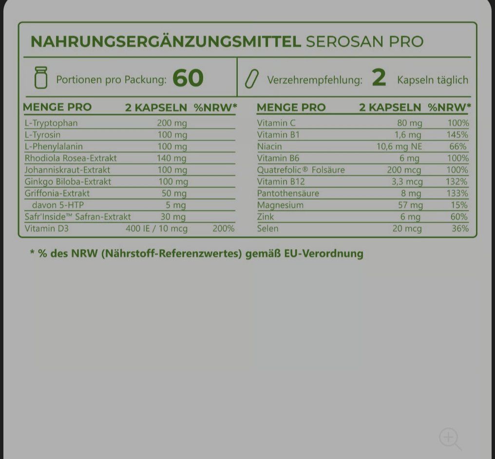 Lebensmittel & Spezialitäten: Serosan Pro – Neu und originalverpackt aus Bad Ragaz von Belcar01 2