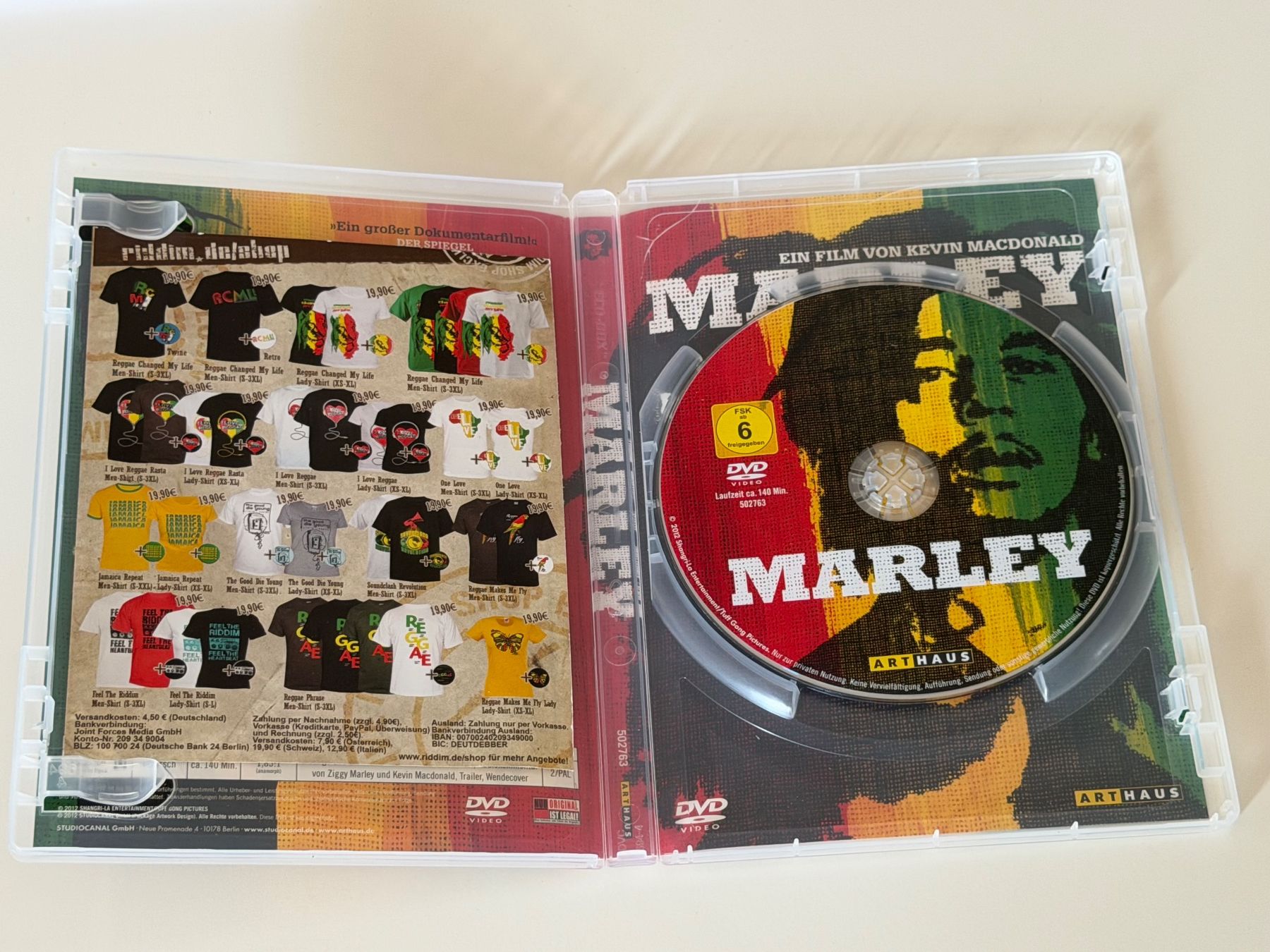 Tutti i DVDs: Marley - DVD - Bob Marley – Usato da Altstätten SG venduto da sheamus 2