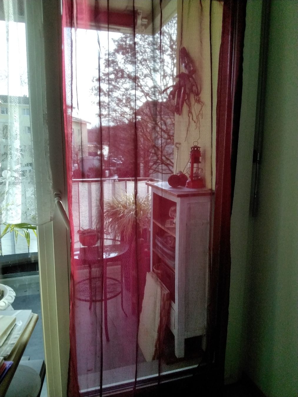 Tende: 2 VORHÄNGE ROT 110 x 240 CM – Usato da Biel/Bienne venduto da dasi3
