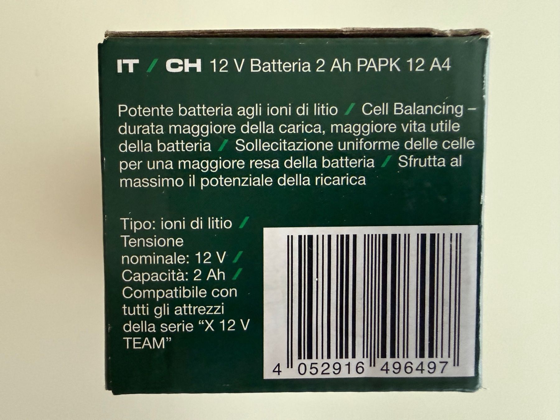 Parkside Akkus & Batterien: Parkside Akku 12V/2Ah, PAPK 12 A4 – Neu und originalverpackt aus St-Gingolph von GoldenKeys 4
