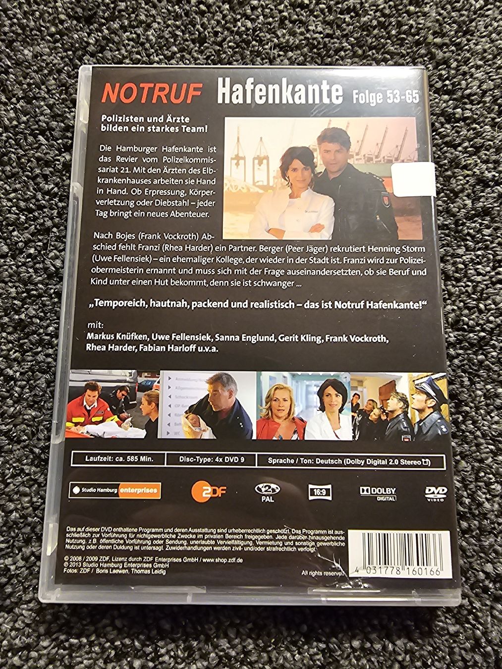 Tutti i DVDs: Notruf Hafenkante Folge 53-65  – Usato da Ruswil venduto da jan_bxl5 1