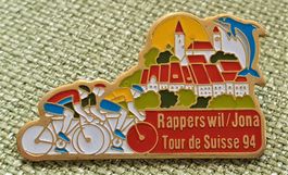 P415 Pin Velo- Rennen Tour de Suisse 1994 - Rapperswil  Jona