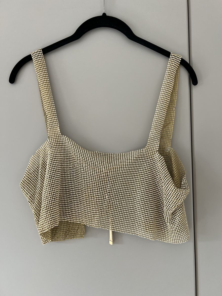 Top: Diamond sparkly top  – Usato da Zollikon venduto da jud_cmm9 2