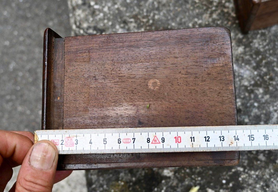 Caisses de transport: 3 handliche antike Apothekerschubladen ? qualitatives Holz – D'occasion à Pfaffhausen par mono_rec 8