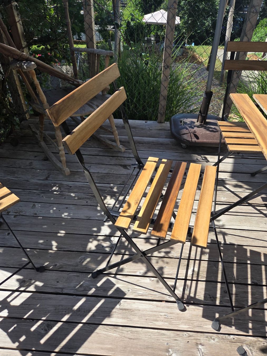 Ikea Set de table et chaises: Table avec 4 chaises IKEA – D'occasion à Vallamand par mamideco 4