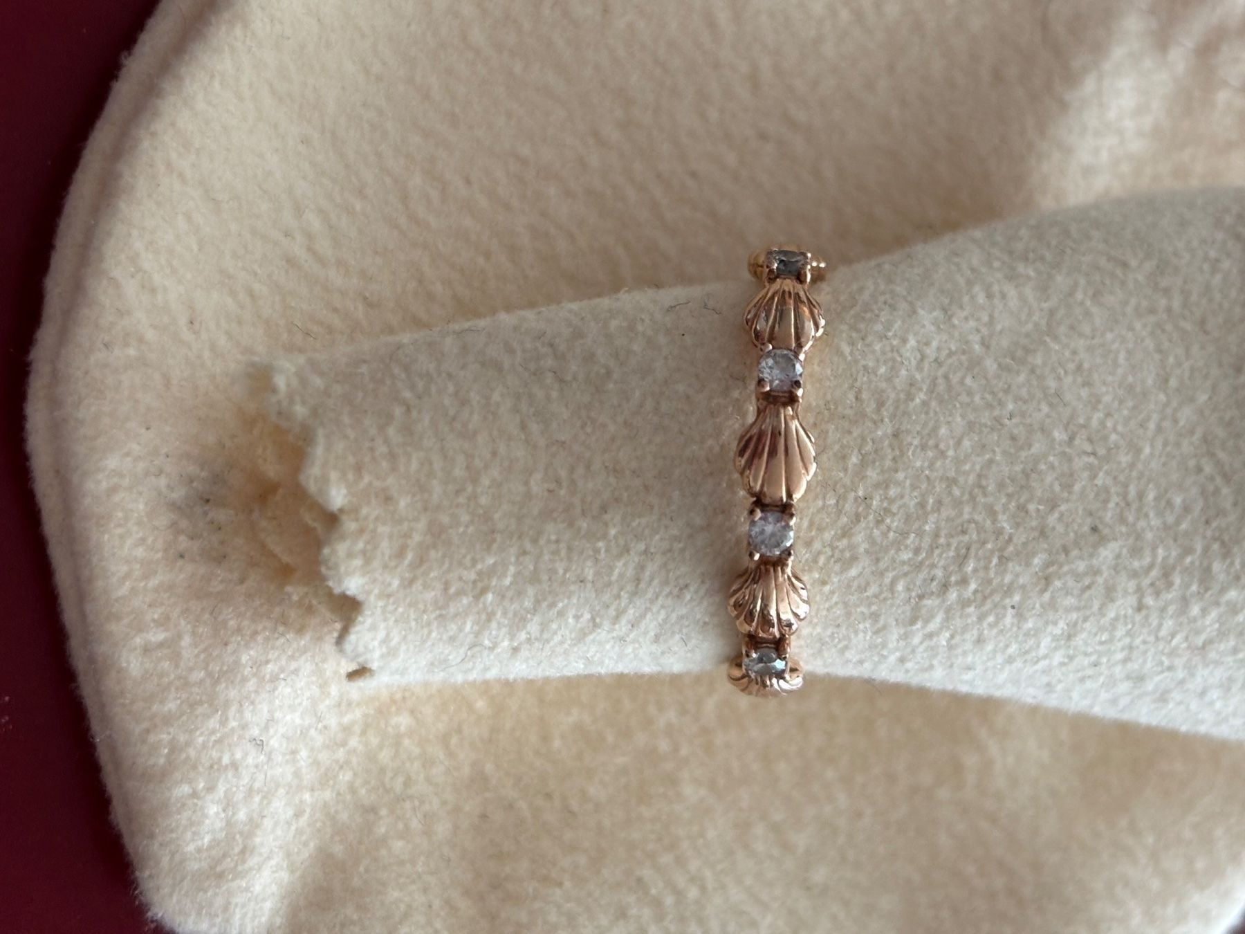Pandora Anelli: Pandora Original Ring rosevergoldet Muscheln – Usato da Oberwil b. Zug venduto da KleinerFliegenpilz 1