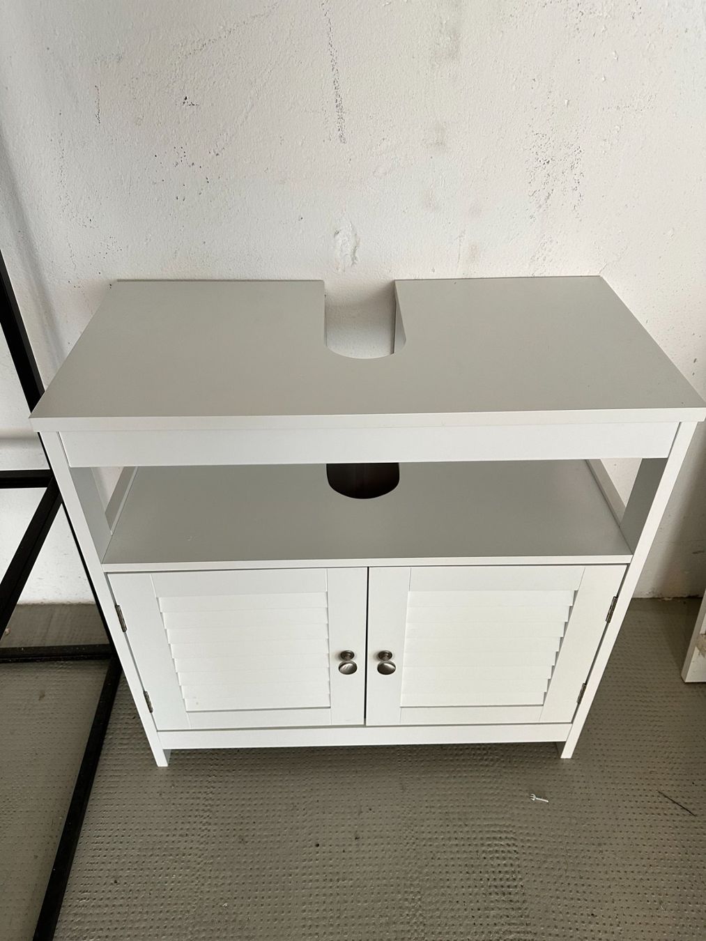 Mobili per bagno: 2 meubles sous-lavabo blancs – Usato da Neuchâtel venduto da eri_k72w 1