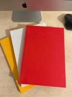 4 Stück A4 Skizzenbücher