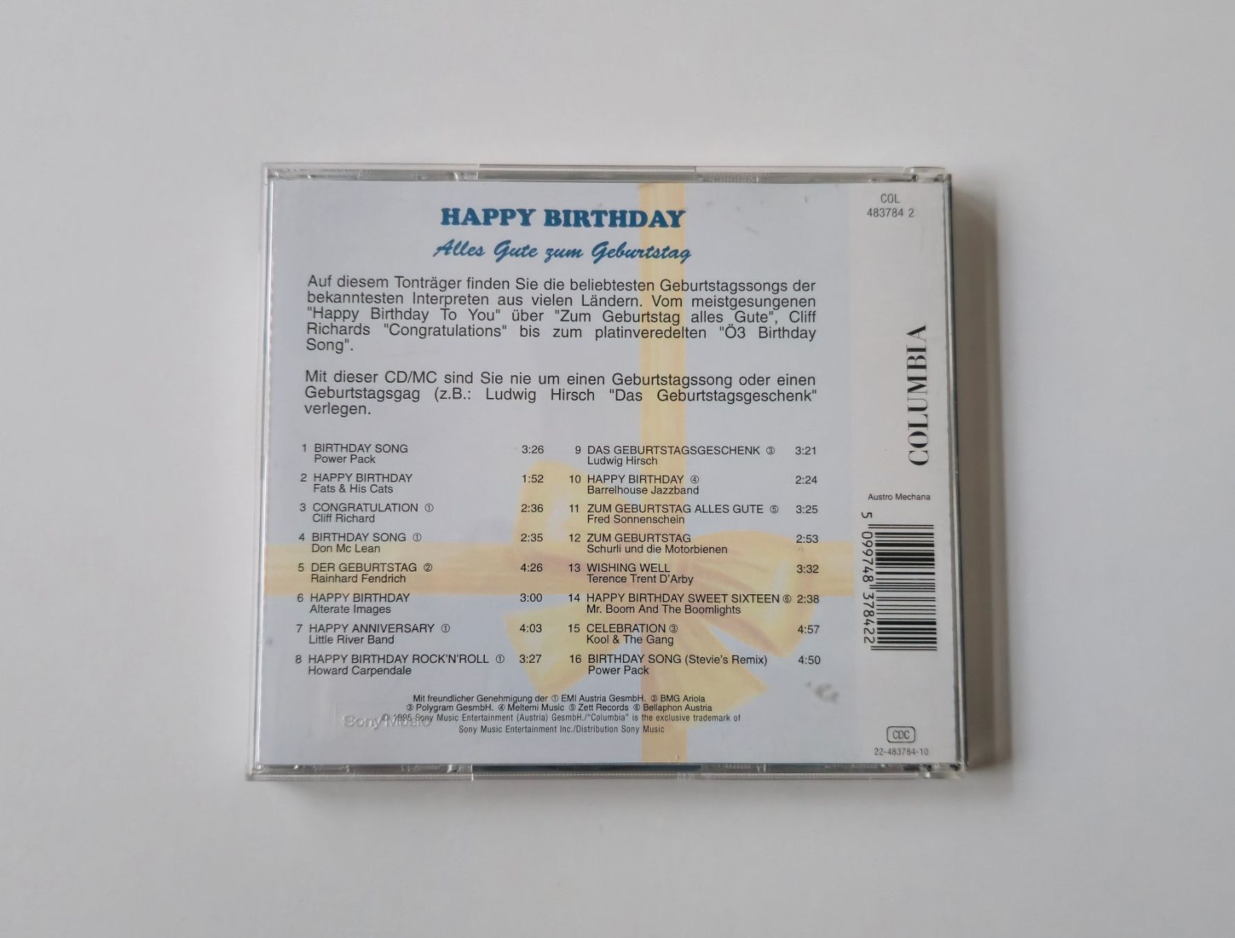 CD: CD Happy Birthday - Geburtstagssongs – Usato da Dättlikon venduto da Wundertuete_ 1