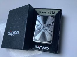 Neues Zippo Feuerzeug "CHESTERFIELD“ Cigarettes NEU & OVP