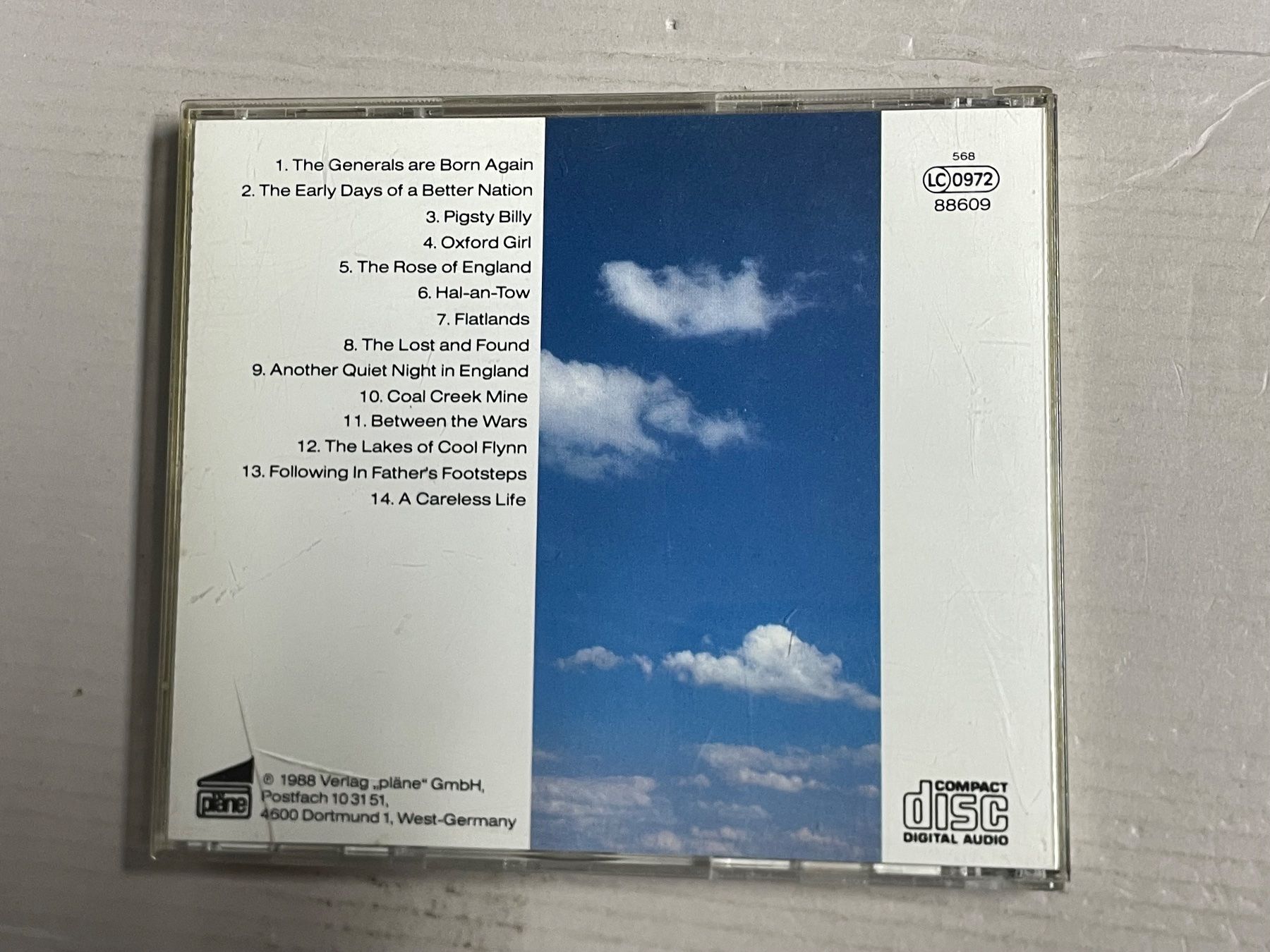 CDs: The Oyster Band - Wide Blue Yonder – Gebraucht aus Muri b. Bern von AdidasCollector 1